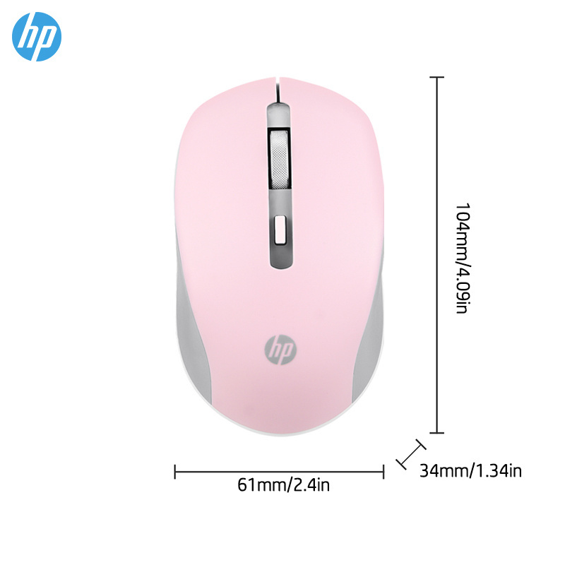 HP Wireless Silent Mouse - Ergonomic Right-Handed Design; And 2.4GHz Reliable Connection - Works For Computers And Laptops - Image 7