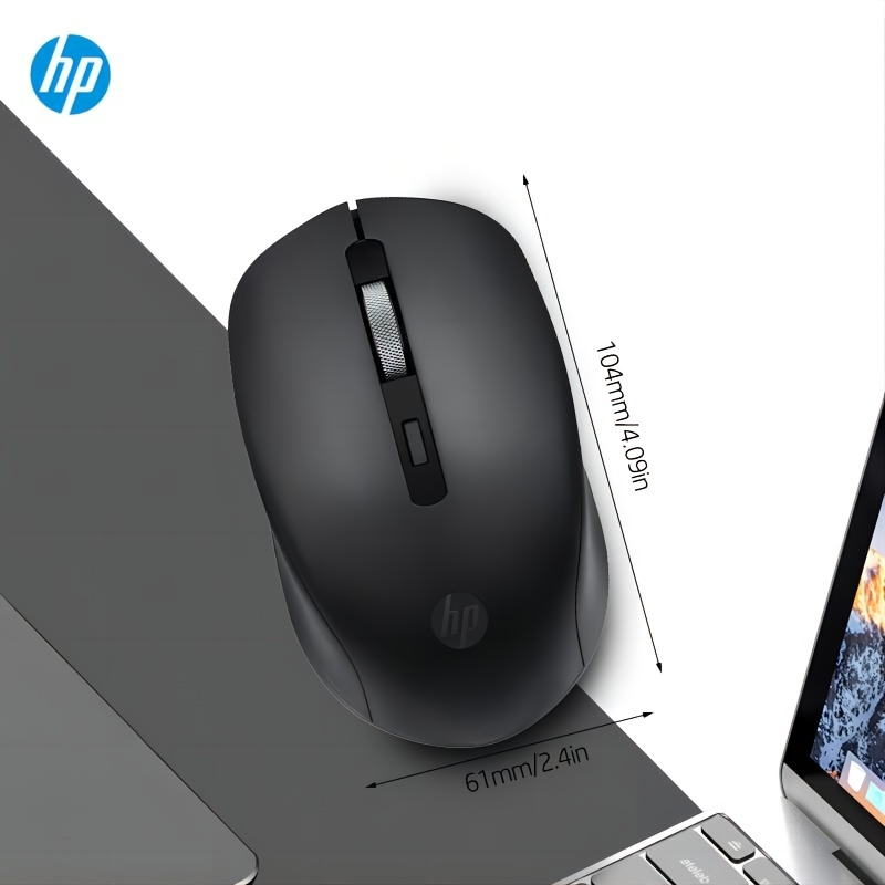 HP Wireless Silent Mouse - Ergonomic Right-Handed Design; And 2.4GHz Reliable Connection - Works For Computers And Laptops - Image 3