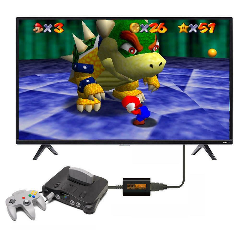 N64 To HDMI Converter Adapter HD Link Cable For Nintendo Gamecube Super NES SNES - Image 5