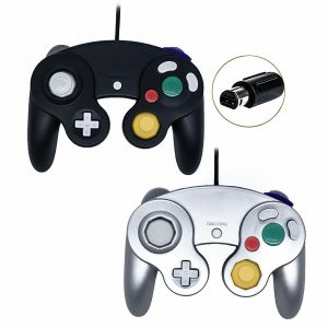 2 Pack Wired NGC Controller Gamepad for Nintendo GameCube GC & Wii U Console USA