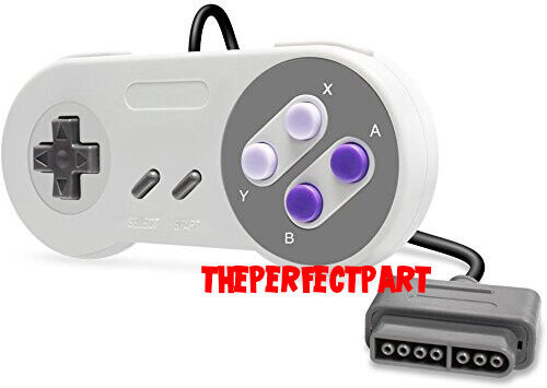 2 FOR New Super Nintendo SNES System Console Replacement Controller 6FT SNS-005 - Image 3