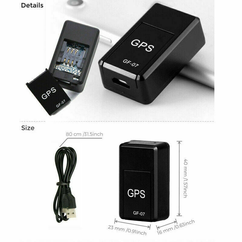 GF07 Mini Magnetic GPS Tracker Real-time Car Truck Vehicle Locator GSM GPRS USA - Image 5