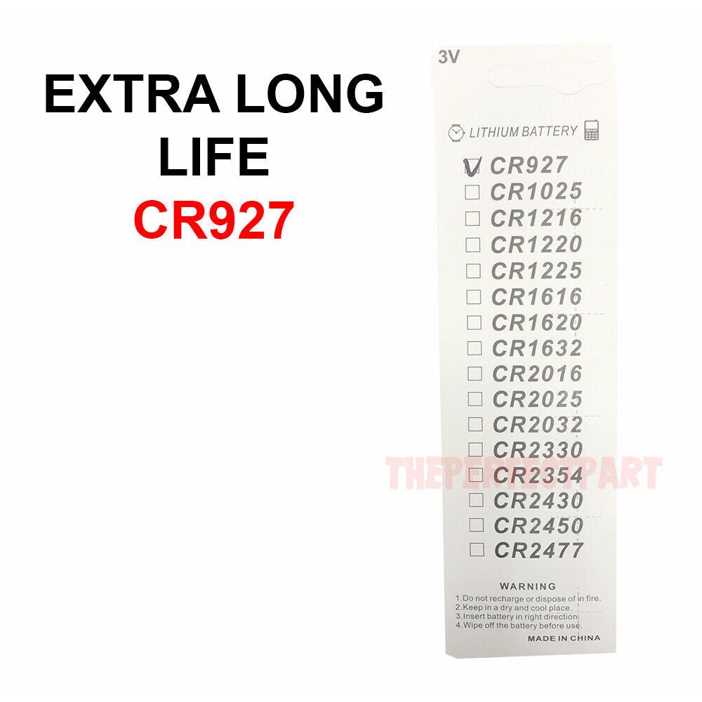 5 PCS CR927 DL927 BR927 LM927 KCR927 927 Lithium Battery 3V Button Cell Watch US - Image 2