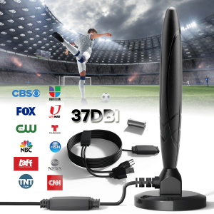 5600Miles Upgraded TV Antenna HDTV Amplified Digital 4K 1080P Long Range Indoor
