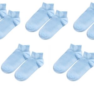tittimitti® 98% ORGANIC COTTON Kid's Ankle Socks (5-pack). Ages 5