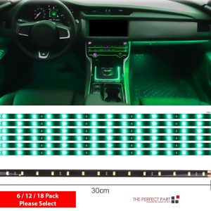 Lot Waterproof 12''/15 DC 12V Motor LED Strip Underbody Light For Car Motorcycle