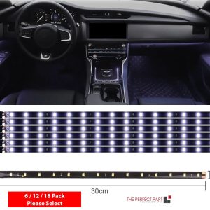 Lot Waterproof 12''/15 DC 12V Motor LED Strip Underbody Light For Car Motorcycle