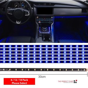 Lot Waterproof 12''/15 DC 12V Motor LED Strip Underbody Light For Car Motorcycle
