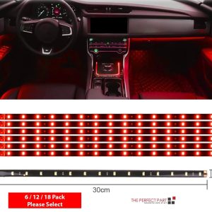 Lot Waterproof 12''/15 DC 12V Motor LED Strip Underbody Light For Car Motorcycle