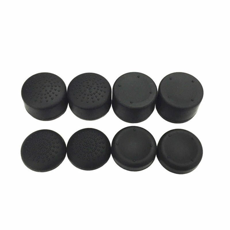 8Pcs Black Silicone Thumb Stick Grip Cover Caps For PS4 & Xbox One Controller US - Image 6