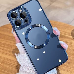 For Apple iPhone 14 13 12 11 Pro Max Case Mag Safe Magnetic Camera Lens Cover