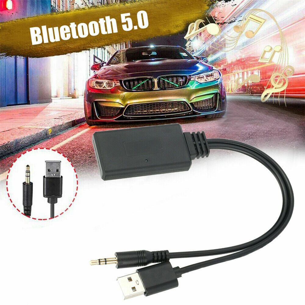 2 In 1 USB Bluetooth 5.0 Transmitter Receiver Adapter Wireless For PC Car Kit - Image 4