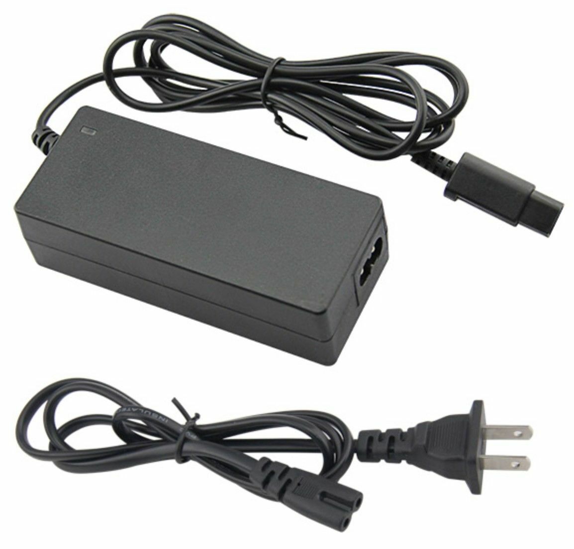 AC Adapter Power Supply & Audio Video A/V Cable for Nintendo GameCube Bundle USA - Image 5