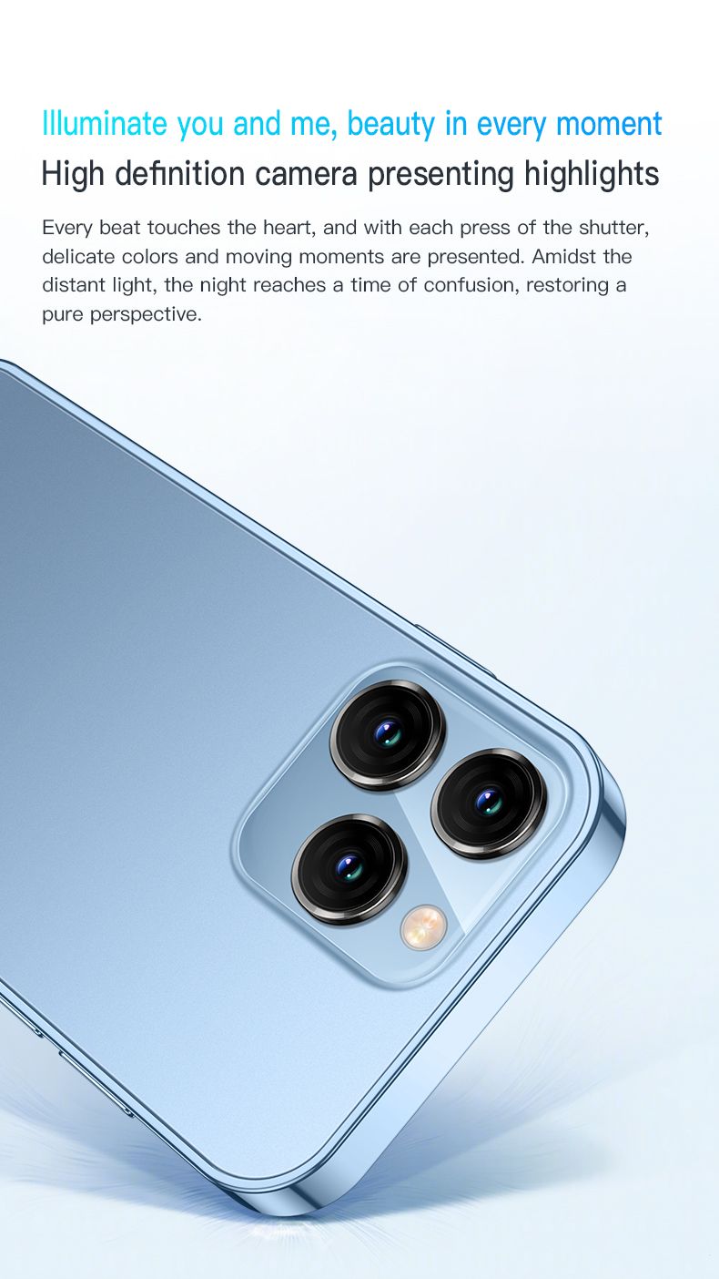 XS15 3G Mini Smartphone 2.5Inch WiFi GPS China Mobile Upgraded RAM 2GB ROM 16GB Quad Core Android Cell Phones Slim Body HD Camera Dual Sim Compatible with Google Play Cute Smartphone - Image 3