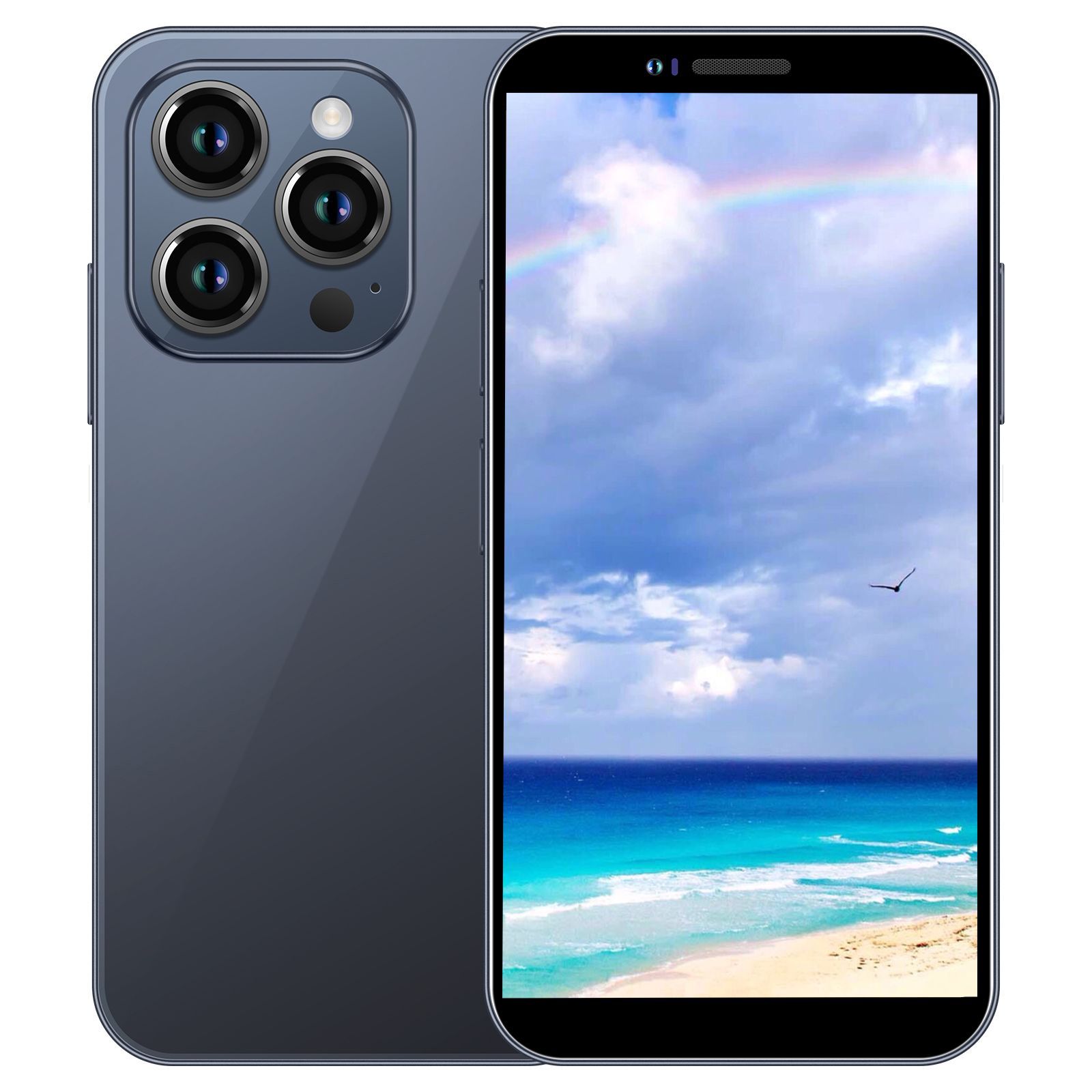 Mini Phone, 3.5" HD Touch Screen Mini Smartphone, Unlocked Android Compact Mobile Phone for Kids &Students, Cell Phone Wih Quad-Core Dual SLM, Face LD, 3GB+64GB, Best Creative Holiday Gifts - Image 2