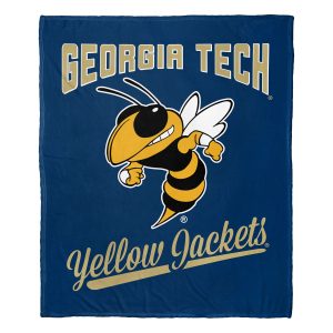 Georgia Tech OFFICIAL NCAA "Alumni" Silk Touch Throw Blanket; 50" x 60"