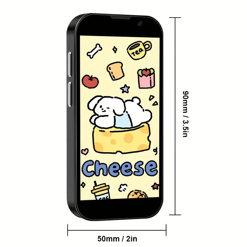 New Mini Phone With 3.5" HD Touchscreen, 3GB+64GB Mini Smartphone Dual SIM Little Mobile Phone, World'S Smallest Phone With Face ID, Kids Cellphone Pocket Best Backup Phone Best Creative Gift - Image 4