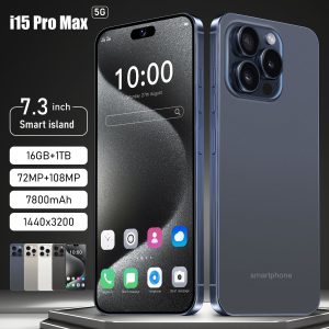 Unlocked Android Phone A15 PROMAX Android 13 Cell Phone with Dynamic Island 6GB+256GB 6800mAh,Fast Charging,HD Screen 48MP+108MP Camera Cell Phone with 5G Dual SIM Smart Phone